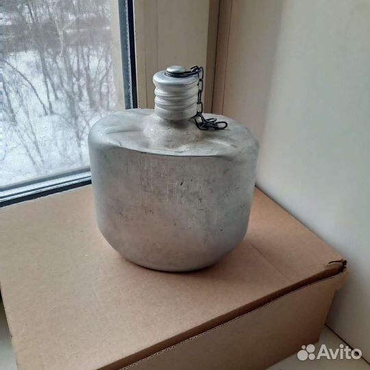 Фляжка алюминевая