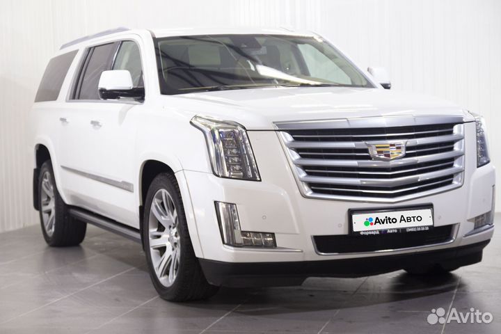Cadillac Escalade 6.2 AT, 2016, 255 002 км