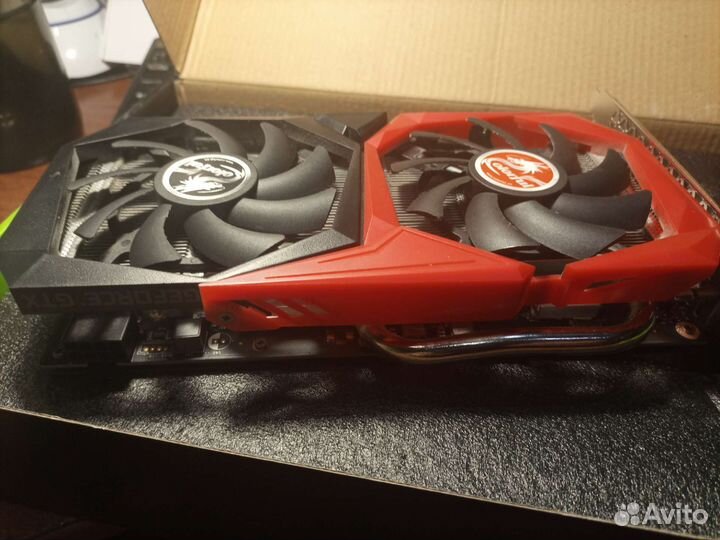 Игровая карта geforce 1660 gtx(новая, супер тихая)