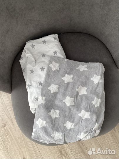 Простыня на детскую круглую кровать