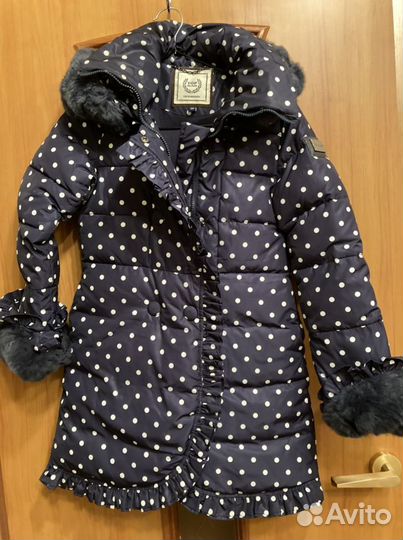 Пуховик для девочки 134