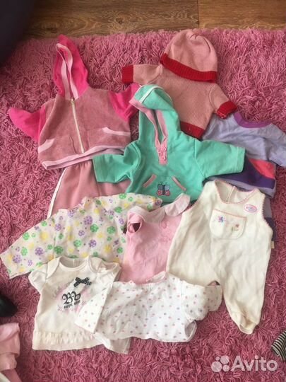 Кукла baby born оригинал и много одежды