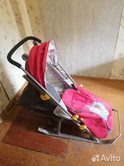 Санки коляска ника 7