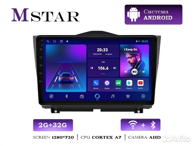 Магнитола Mstar L9148B для LADA Granta 2018+