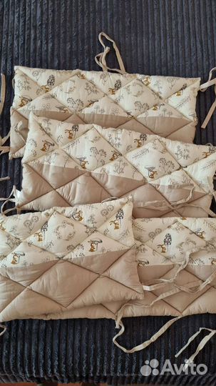 Бортики в детскую кроватку бу