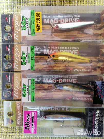 Японские и финские воблеры