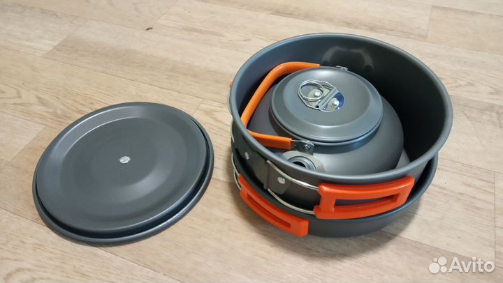 Набор походной посуды-котелков