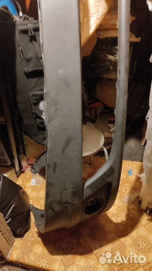 Бампер передний renault logan фаза 2