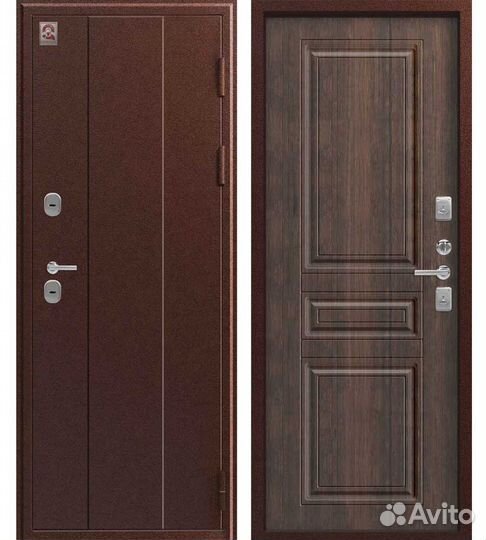 Стальная входная дверь с терморазрывом