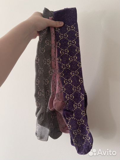 Гетры Gucci за все 3 пары
