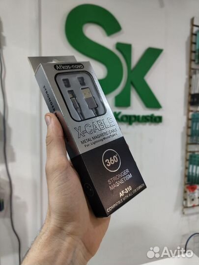 Магнитный кабель micro usb Прм1