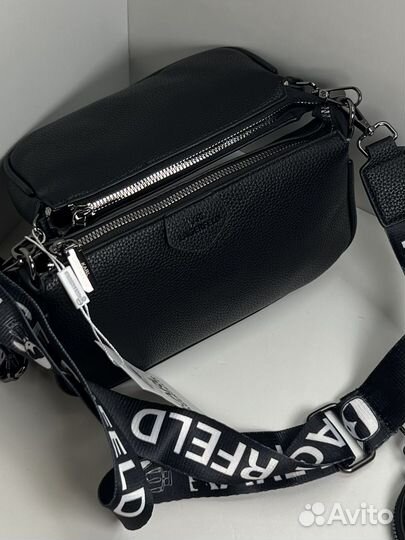 Сумка karl lagerfeld 3в1 через плечо