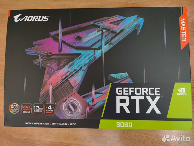 Видеокарта Rtx 3080 12 Gb Aorus Master купить в Уфе | Электроника | Авито