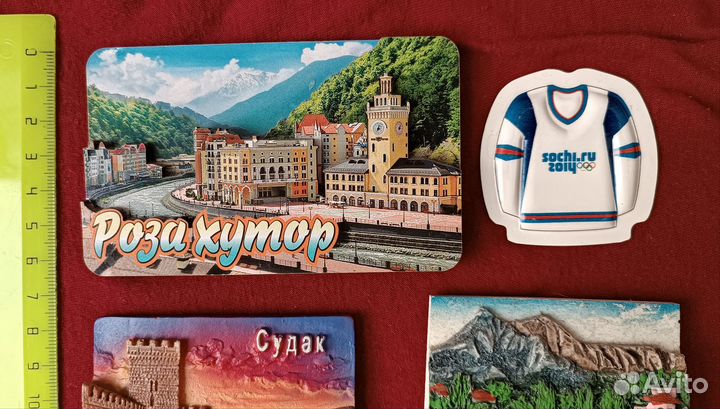 Коллекция магнитов из России