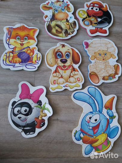 Деревянные пазлы