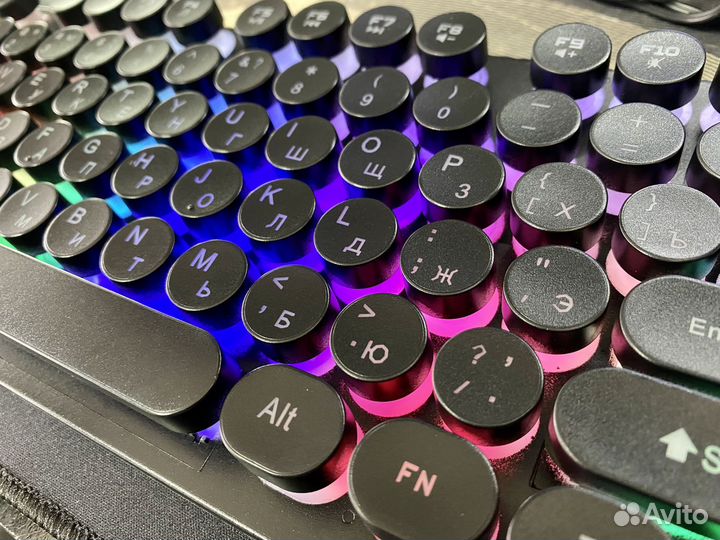 Клавиатура и мышь с подсветкой