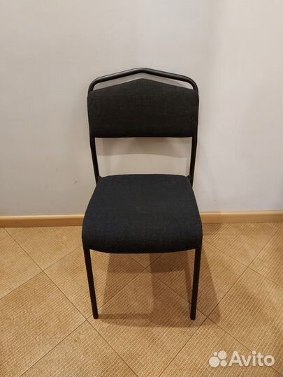 Стул Икеа металл и ткань