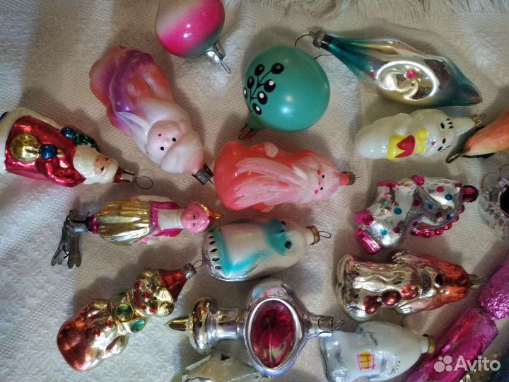 Елочные игрушки СССР
