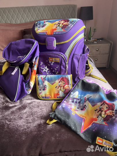 Рюкзак школьный для девочки lego