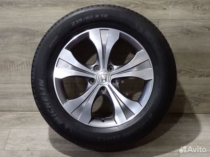 Комплект оригинальных колес R18 Honda CR-V 4 лето