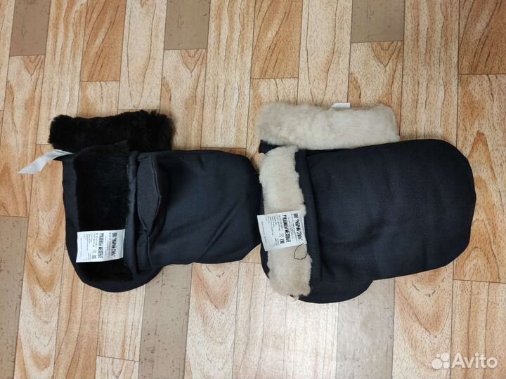 Варежки рабочие с мехом