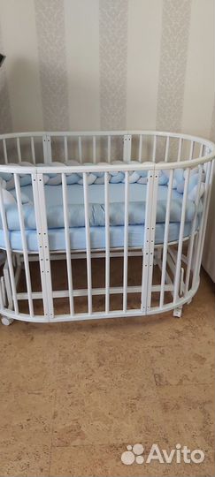 Детская кроватка трансформер 7 в 1