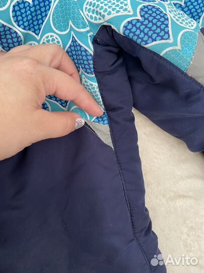 Зимний комбинезон для девочки 116