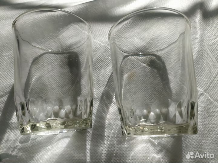 Стаканы стеклянные СССР