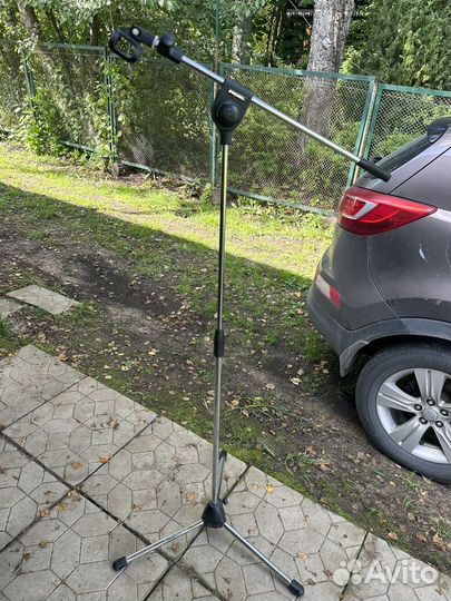 Микрофонная стойка Proel PRO100CR с держателем