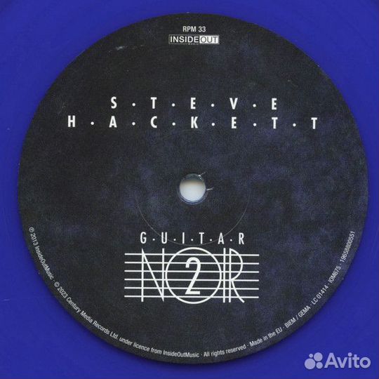 Винил Steve Hackett – Guitar Noir (2LP)