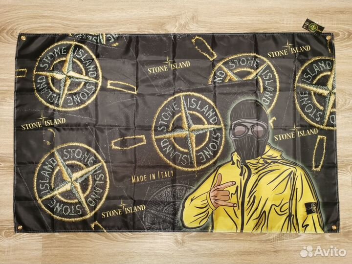 Флаг Stone Island + шеврон