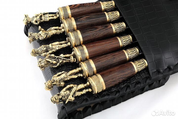 Набор шампуров Звери 8