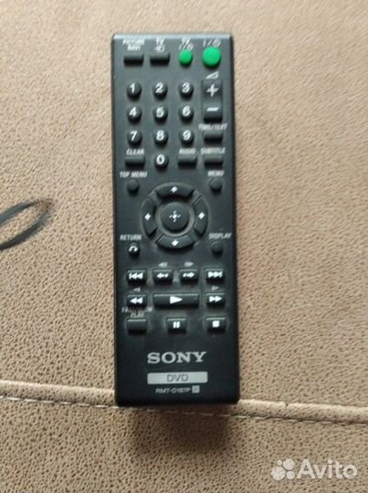 Dvd player sony nvp318