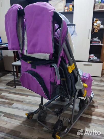 Санки коляска ника