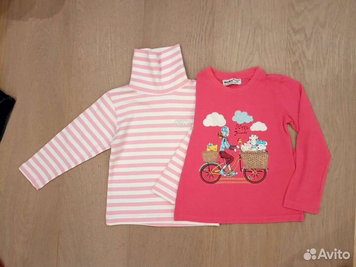 Вещи пакетом на девочку 110
