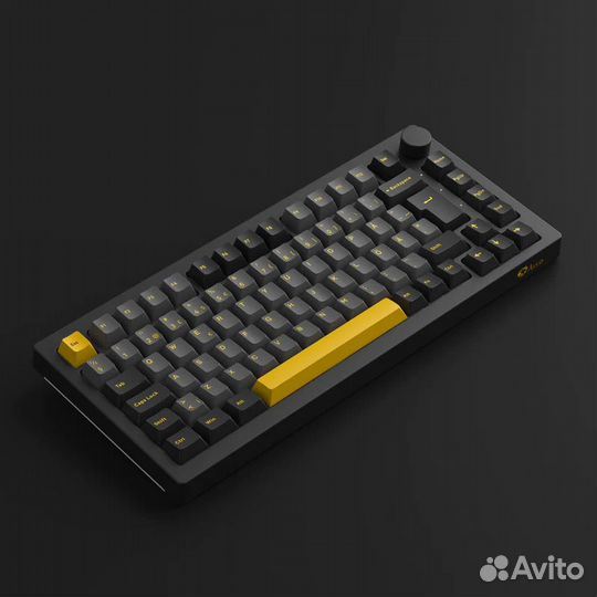 Механическая клавиатура Akko 5075B plus Black&Gold