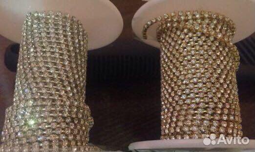 Стразы, бусы,пайетки диам. 6мм