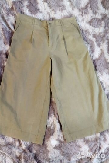 Брюки кюлоты хлопок новые 48р