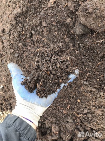 Перегной, навоз валом, перегной в мешках
