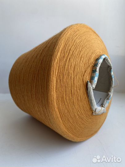 Итальянская пряжа на бобинах. Хлопок кашемир