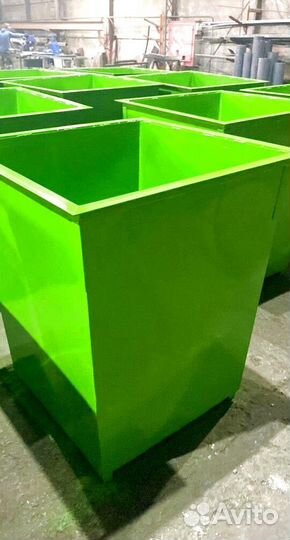 Мусорный контейнер 0.75 м3. Арт 3859