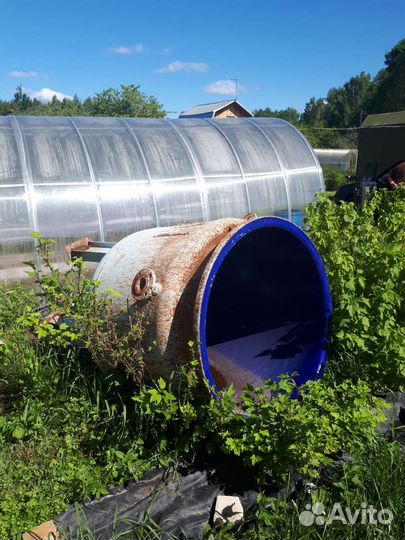 Бочка металлическая