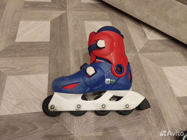 Роликовые коньки детские раздвижные