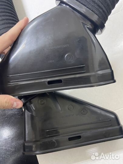 Патрубки воздуховода mercedes OM642 w166 GL ML