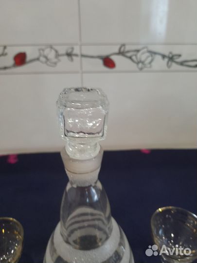Графин хрустальный времен СССР