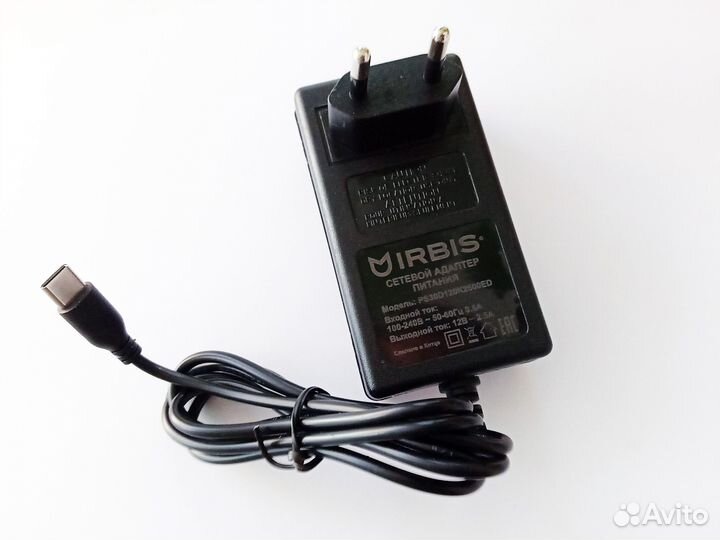 Адаптер питания Irbis 12V 2.5A (PS30D120K2500ED)