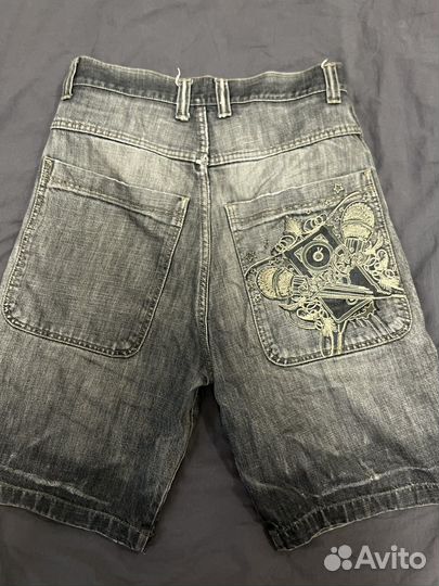 Винтажные джинсовые шорты 2ук
