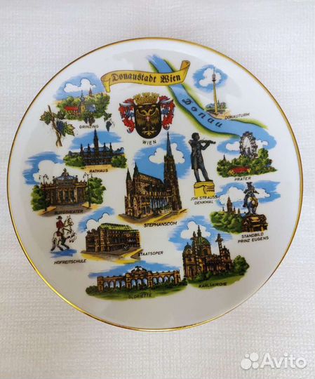 Декоративная тарелка, настенная