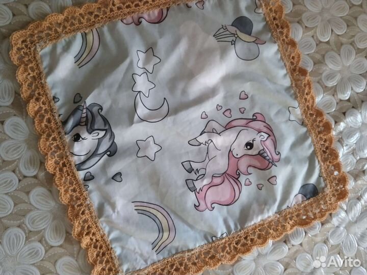 Платочки носовые из хлопка ручной работы