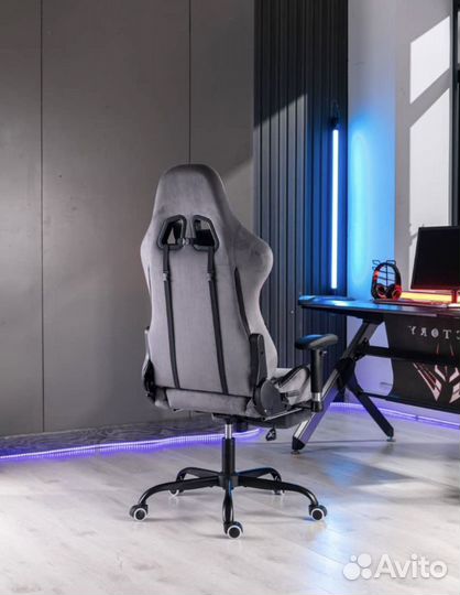 Новое игровое кресло Alcantara